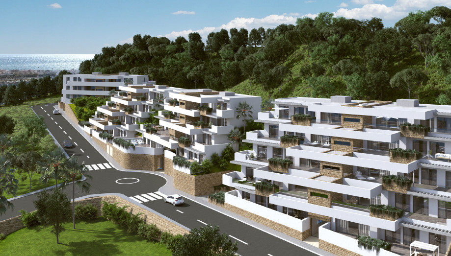 Nieuwbouw appartementen te koop in La Cala de Mijas. PL21 