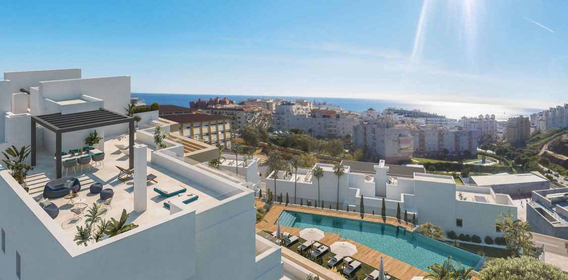 Estepona. New apartments and penthouses often also with seaviews. PL57