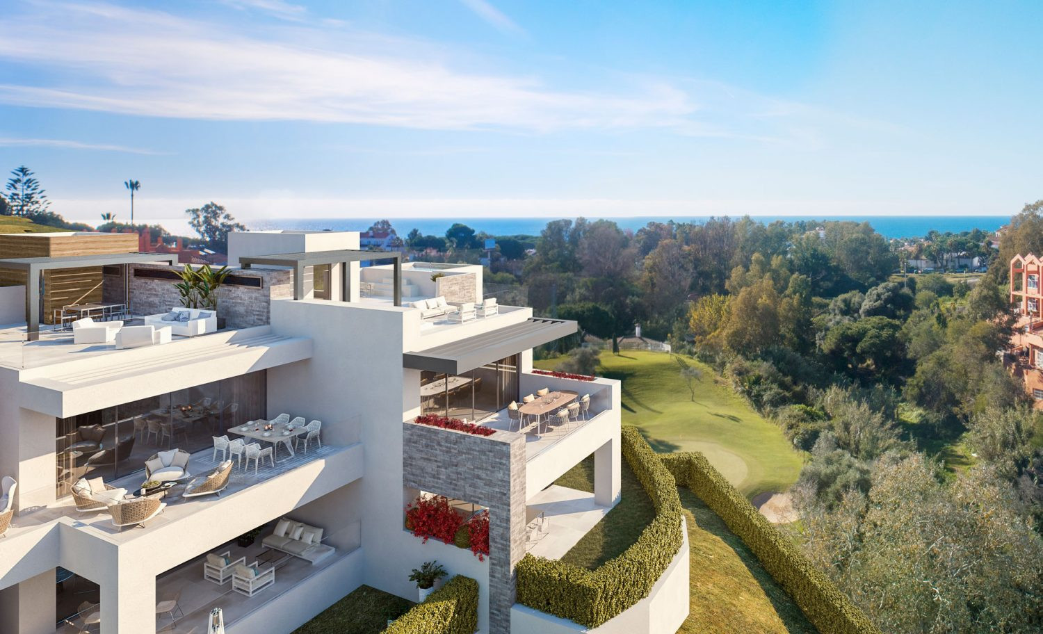 Design apartments and penthouses for sale in Cabopino.PL132