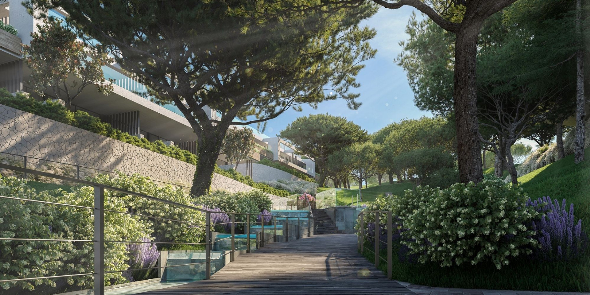 Appartementen met spectaculair uitzicht langs de kustlijn van Marbella.PL137