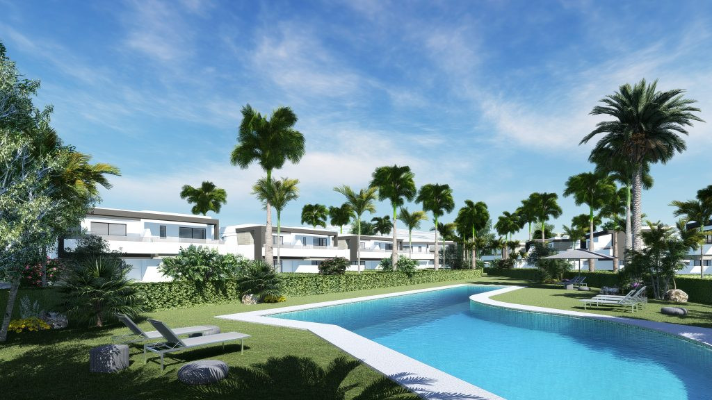 New project of beautiful semi-detached villas at the New Golden Mile.PL151