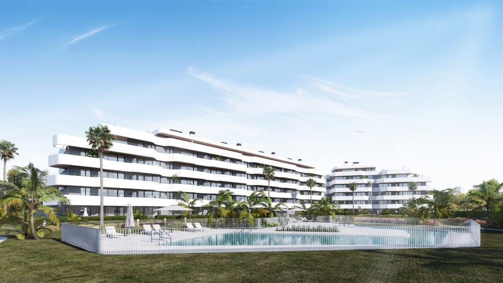 Appartementen direct aan het strand op een perfecte plek in Torremolinos.  Uitverkocht!PL154 