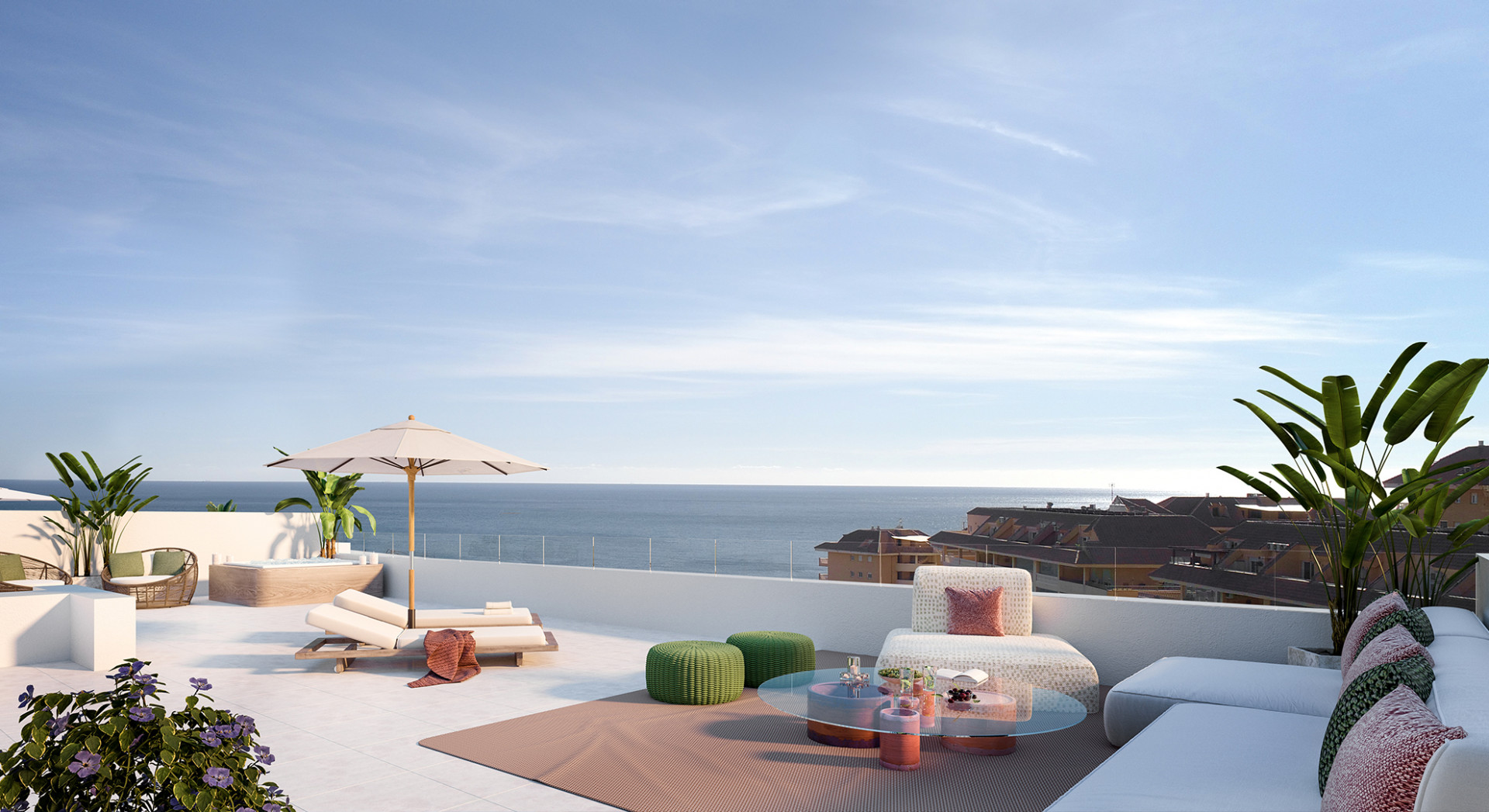 Nieuw project van 60 luxueuze appartementen vlakbij het strand en met uitzicht op zee. 226