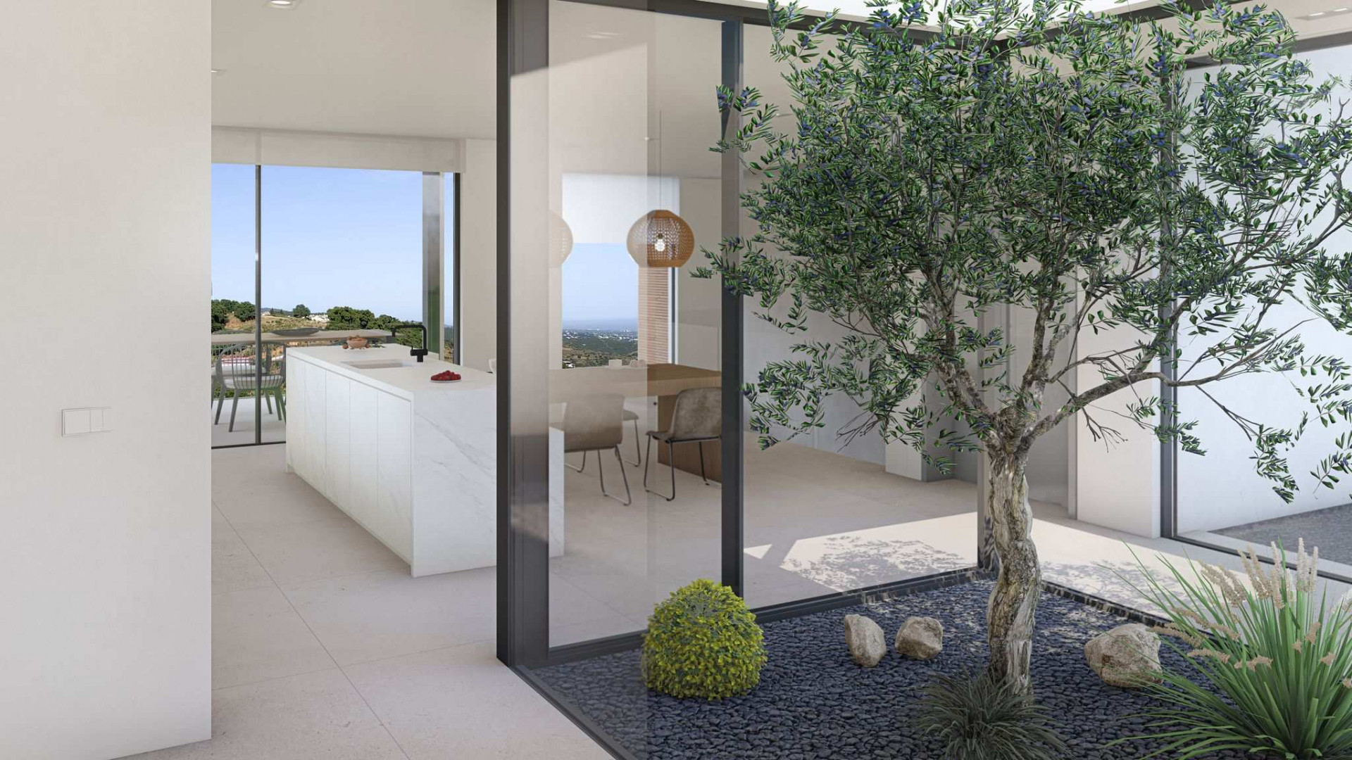 Luxe turnkey signature villa met prachtig zeezicht in Los Altos de Los Monteros! PL238