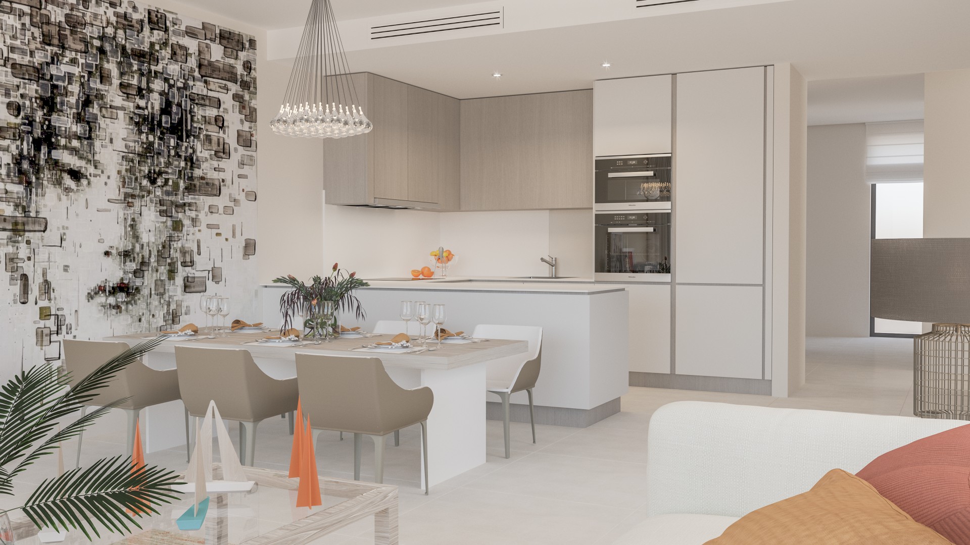 Nieuw project met moderne en exclusieve appartementen en penthouses in Estepona. PL76