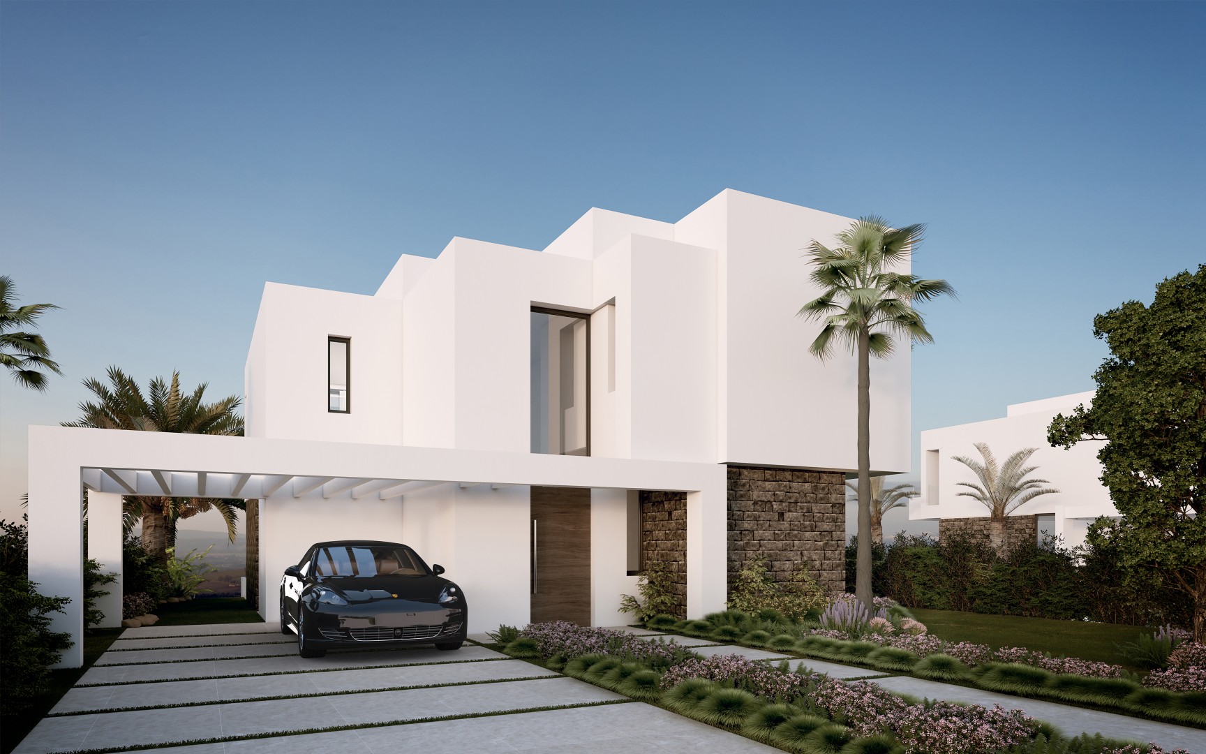 New villas with Scandinavian design at the New Golden Mile.PL86