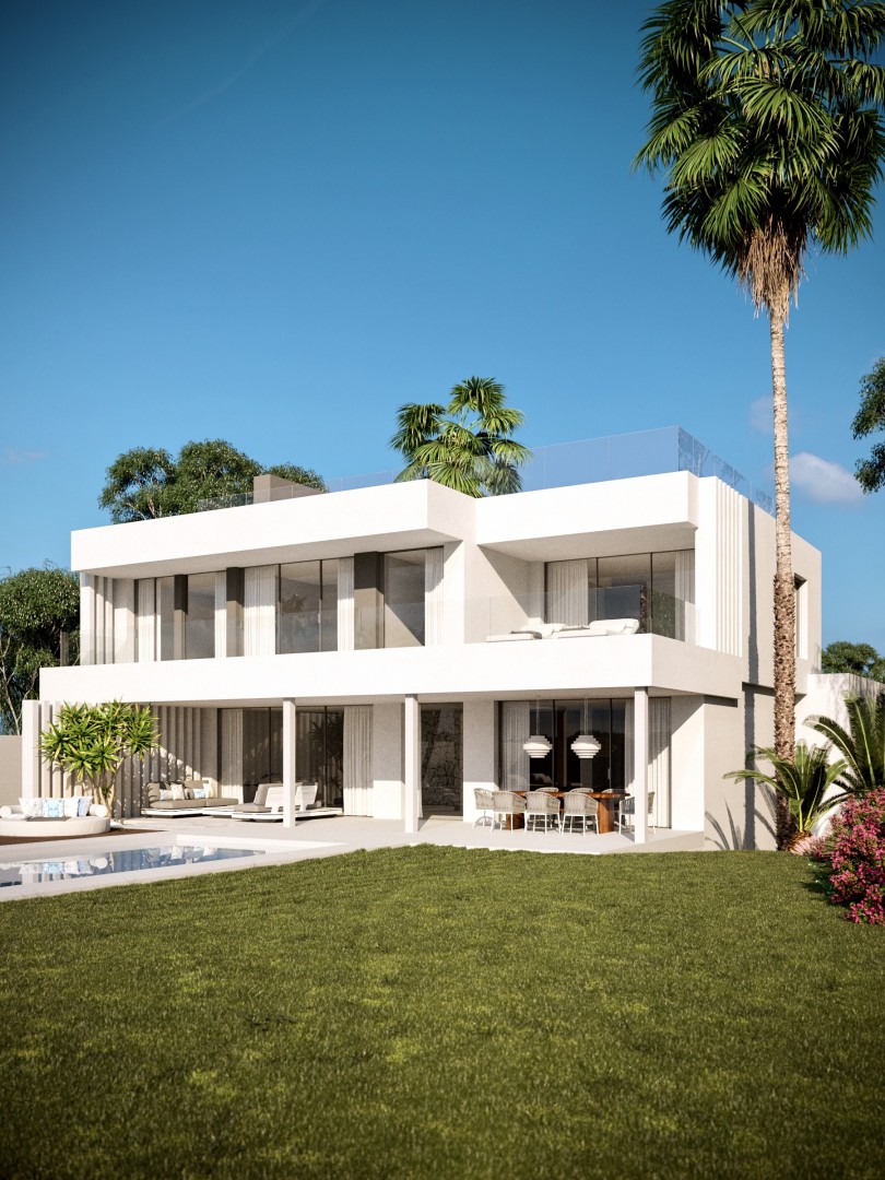 New modern villas near Cancelada Estepona.PL87
