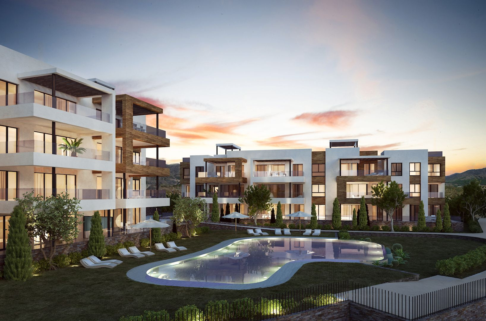 Nieuwe appartementen op loopafstand van het strand van Carvajal in Fuengirola. PL92