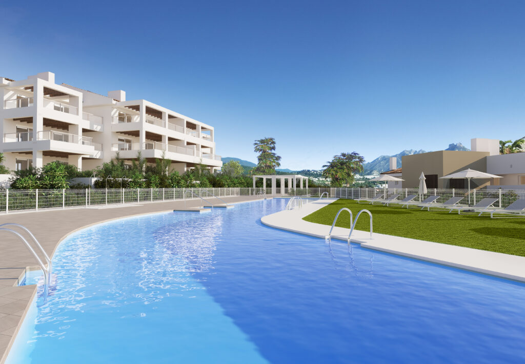 A4.1 Altura 160 Apartments Benahavis Marbella Pool May 2024 2